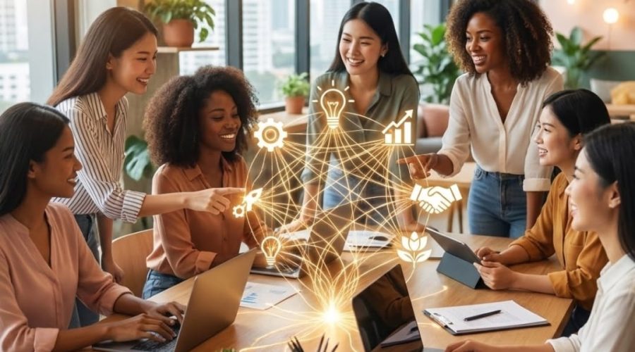 Conexões Femininas: O Clube de Mulheres Empreendedoras que Transforma “Solidão” em Estratégia de Crescimento