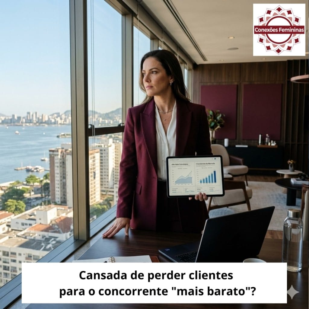 Cansada de perder para o concorrente "mais barato"? O Guia Definitivo de Posicionamento de Marca.