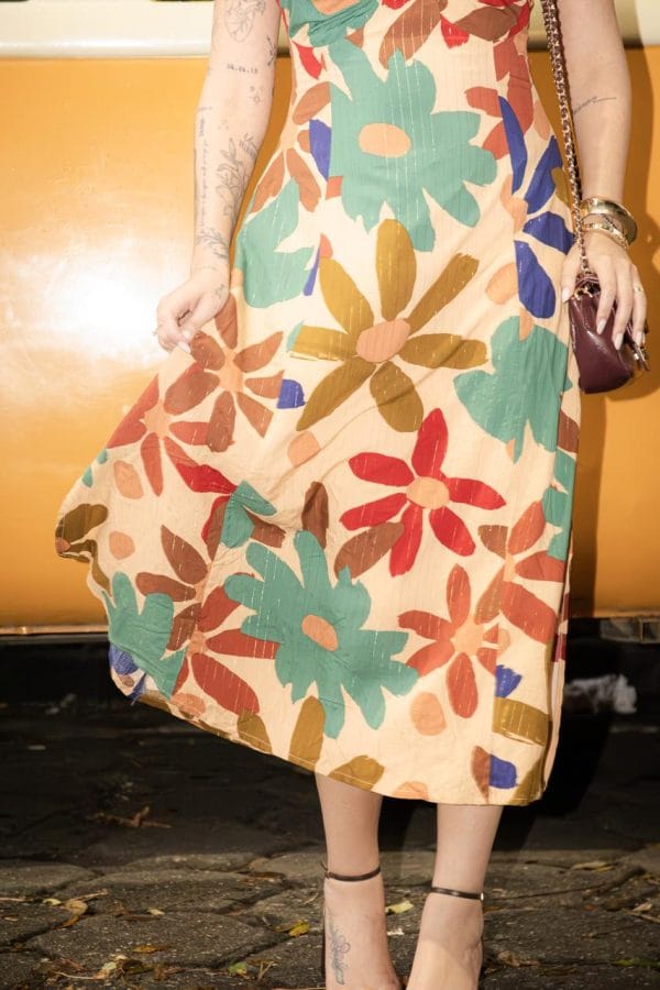 Vestido bojo floral