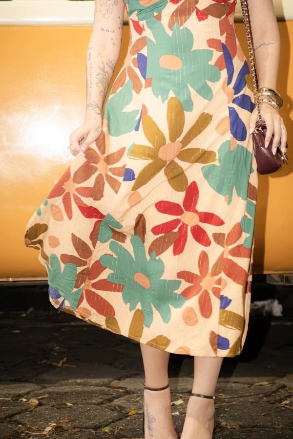 Vestido bojo floral
